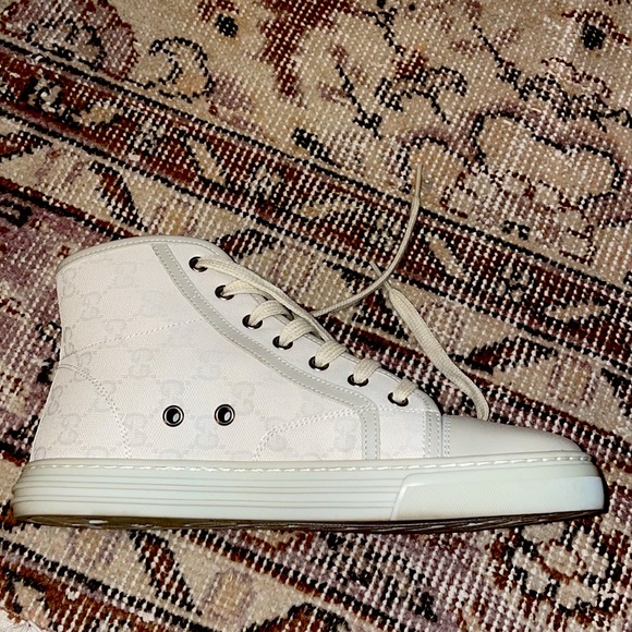 Gucci high top sneakers authentic - Picture 6 of 13